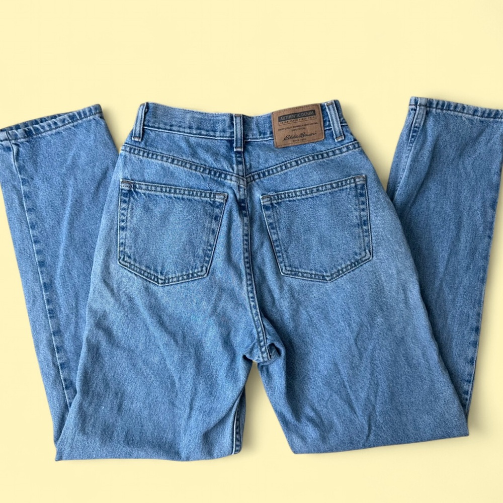 Vintage High Waisted Eddie Bauer 90s Jeans - Picture 2 of 8